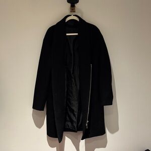 ASOS Midnight Black Trench Coat